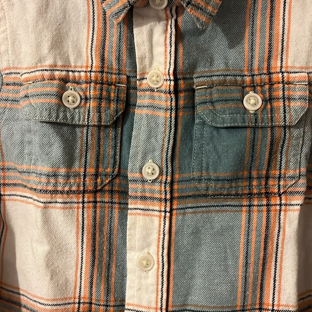 Tea Collection Flannel Button-Up - Picture 3 of 7